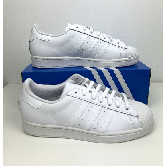 adidas Other - Adidas Mens Size 9.5 Superstar Shoes Cloud White Casual Sneakers Footwear EG4960